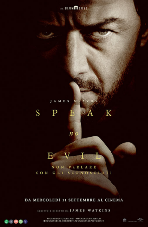 SPEAK NO EVIL film poster 2024