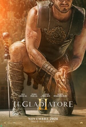 il gladiatore II poster del film 2024