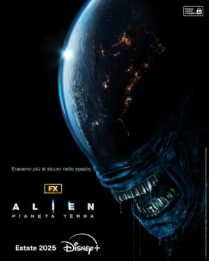 ALIEN PIANETA TERRA serie poster